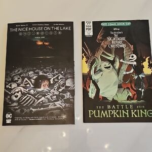The Nice House on the Lake & The Battle for Pumpkin King Comics